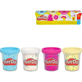 modelína a plastelína Hasbro PLAY-DOH Modelína kreativní sada 4 kelímky s konfetami 340g