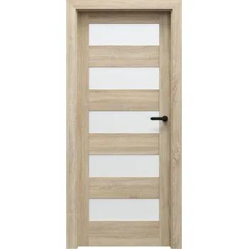 Porta doors Sonoma Interiérové dveře rámové, 60 L, 648 × 1985 mm, fólie, levé, Sonoma, prosklené SCWHC50L06PLS0SZ3KA300