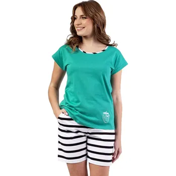 Dámská móda Dámské pyžamo 697/52 Regina Barva/Velikost: mořská světlá / M