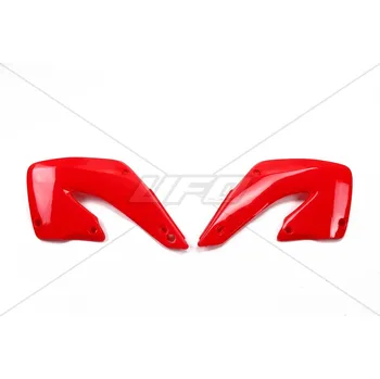 Autodíl UFO kryty chladiče HONDA CR 125/250 00-01 barva červená (UFO kryty chladiče HONDA CR 125/250 00-01 barva červená)