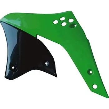 Chladič motoru RACETECH (RTECH) kryty chladiče KAWASAKI KXF 250 (06-08) barva zelená (CVKXFVE0026) (KA03767026) (RACETECH (RTECH) kryty chladiče KAWASAKI KXF 250 (06-08) barva zelená (CVKXFVE0026) (KA03767026))
