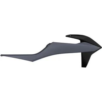 Chladič motoru POLISPORT sada krytů chladičů (spojlerů) KTM SX/SXF 19-22; EXC/EXC-F 20-23 barva černá/šedý (POLISPORT sada krytů chladičů (spojlerů) KTM SX/SXF 19-22; EXC/EXC-F 20-23 barva černá/šedý)