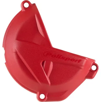 Spojková sada POLISPORT kryt spojky GAS GAS MC/EC 250/300 21-23 barva červená (POLISPORT kryt spojky GAS GAS MC/EC 250/300 21-23 barva červená)