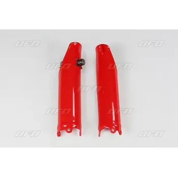 Tlumič řízení UFO kryty předních tlumičů se zámkem HONDA CRF 250R 10-18, CRF 450R 09-12 barva červená - (UFO kryty předních tlumičů se zámkem HONDA CRF 250R 10-18, CRF 450R 09-12 barva červená -)