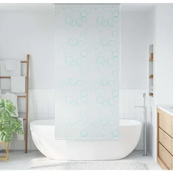 Roleta vidaXL Sprchová roleta 120 x 240 cm bublinkový vzor [142867]
