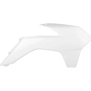 Chladič motoru POLISPORT sada krytů chladičů (spojlerů) KTM SX/SXF 13-15; EXC/EXCF 14-16 barva bílá (POLISPORT sada krytů chladičů (spojlerů) KTM SX/SXF 13-15; EXC/EXCF 14-16 barva bílá)