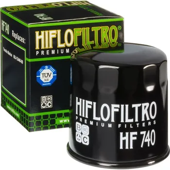 Filtr pro motocykl HIFLO olejový filtr HF 740 YAMAHA MARINE (20) (HIFLO olejový filtr HF 740 YAMAHA MARINE (20))