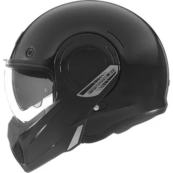 Motodoplněk Překlápěcí helma na motorku NOX PREMIUM Stratos matná černá S