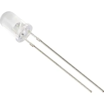 Dioda TRU COMPONENTS LED s vývody studená bílá kulatý 5 mm 70000 mcd 15 °