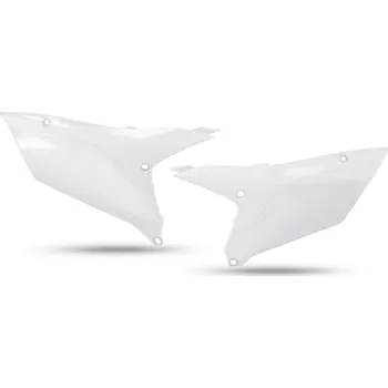 UFO boční tabulky na startovací číslo YAMAHA YZF 450 23-25, YZF 250 24-25 barva bílá (UFO boční tabulky na startovací číslo YAMAHA YZF 450 23-25, YZF 250 24-25 barva bílá)