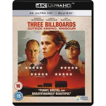 Blu-ray film Tři billboardy kousek za Ebbingem - 4K Ultra HD Blu-ray