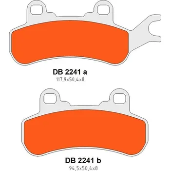 Brzdový systém DELTA BRAKING brzdové destičky KH682 zadní/levé přední CAN-AM DEFENDER/TRAXTER 800 16-21, MAVERIC 800/900 18-21, COMMANDER 1000 21-22 (DELTA BRAKING brzdové destičky KH682 zadní/levé přední CAN-AM DEFENDER/TRAXTER 800 16-21, MAVERIC 800/900 18-21, COMMAND