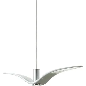 Brokis Unikátní venkovní svítidlo Night Birds Exterior 1 Barva skla: Šedé kouřové sklo matné BROKISGLASS, Povrch montury: Černý elox, Barva kabelu: Černá PC01111_016