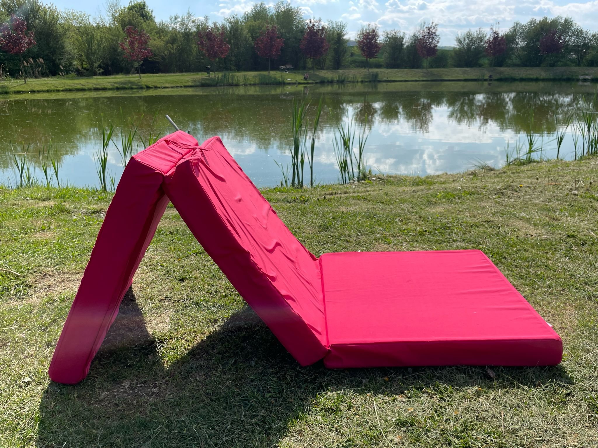 Top textil Skládací matrace Happy party tmavě růžová