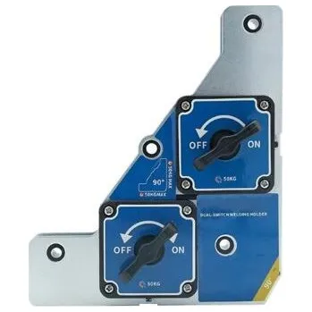 Příslušenství ke svářečce Vypínatelný svařovací magnet, magnetický úhelník FX-M, dva vypínače