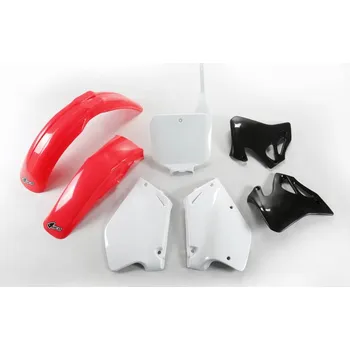 UFO kompletní sada plastů HONDA CR 125 95-97, CR 250 95-96 barva (červená/bílá/černá) (HO095E999) (UFO kompletní sada plastů HONDA CR 125 95-97, CR 250 95-96 barva (červená/bílá/černá) (HO095E999))
