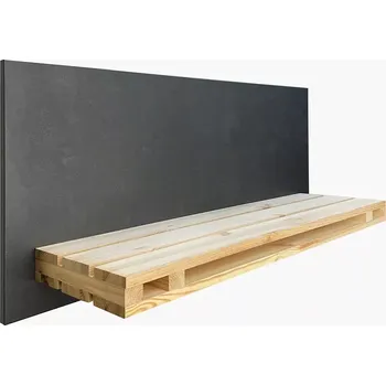 Stojan na víno BIO FLAME Závěsná police Kraft