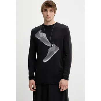 Pánské tričko Tričko s dlouhým rukávem MM6 Maison Margiela x Salomon SH0GC0052.M20101 černá 99X, vel. L