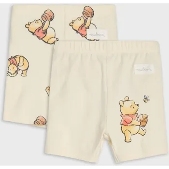 Dámské legíny Sinsay - Krátké legíny 2 pack Winnie The Pooh - krémová - 036DG-01X - 036DG-01X-56