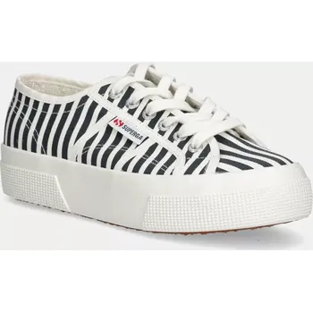 Dámská obuv Tenisky Superga STRIPES PRINT S2136YW.AD5 námořnická modř 59X, EUR 40