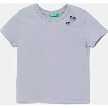 Dětské tričko United Colors of Benetton modrá barva, 3P4ZC10O0 3P4ZC10O0.G.Seasonal 05X, vel. 160