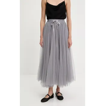 Dámská sukně Sukně Answear.LAB šedá barva, maxi, áčková ck8077.fjk 09X, vel. M/L