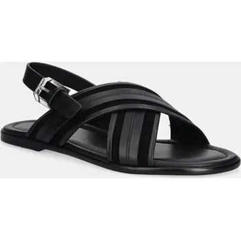 Dámské sandále Kožené sandály Baldinini pánské, černá barva, U5E137P1CRVI U5E137P1CRVI.0000 99X, EUR 45