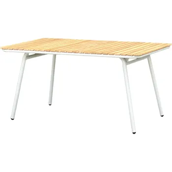 Zahradní stůl Zahradní stůl CARMEL 150x90cm teaková deska zahradního stolu jídelní stůl | 304954