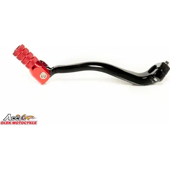 ACCEL spojková páčka HONDA CRF 250R 10-17 hliníková barva černá, koncovka červená (ACCEL spojková páčka HONDA CRF 250R 10-17 hliníková barva černá, koncovka červená)