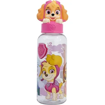 STOR Láhev na pití Tlapková patrola 560 ml růžová