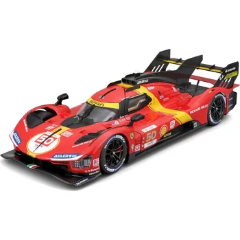 Plastikový model Bburago 1:18 Ferrari Racing - 499P LMH - Red #50