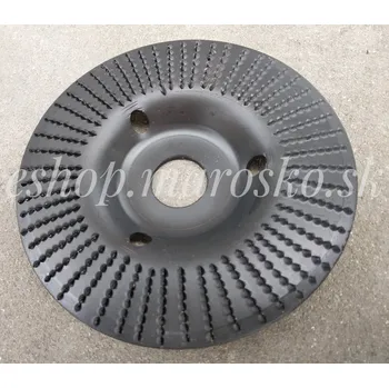 Brusný kotouč Rašplový kotouč zapuštěn Jemný-pr.125mm, rovný (KZR-63)