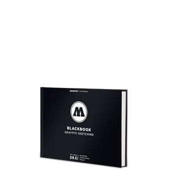 Molotow Blackbook Graffiti Skicák A5 na šířku