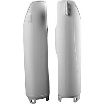 Tlumič řízení POLISPORT kryty teleskopů HONDA CR 125/250 95-03; CR 500R 95-02 CRF 450 02-03 barva bílá (POLISPORT kryty teleskopů HONDA CR 125/250 95-03; CR 500R 95-02 CRF 450 02-03 barva bílá)