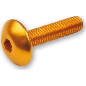 V PARTS (VICMA) sada šroubů do kapotáže M6X30 (6kusů) barva oranžová (plochý allen)(TA630NO) (V PARTS (VICMA) sada šroubů do kapotáže M6X30 (6kusů) barva oranžová (plochý allen)(TA630NO))