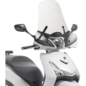 Auto-moto KAPPA plexi štít SYM HD 300 (19), PIAGGIO MEDLEY 125-150 i GET / MEDLEY S 125-150 i GET (20), SYMPHONY 125 (20), KYMCO PEOPLE S 300 (19-23) 49 X 66 cm průhledný - potřebné upevnění (KAPPA plexi štít SYM HD 300 (19), PIAGGIO MEDLEY 125-150 i GET / MEDLEY S