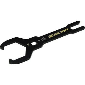 Nářadí na motocykly SCAR závodní klíč do služby předních závěsů WP 50mm barva černá (SCAR závodní klíč do služby předních závěsů WP 50mm barva černá)