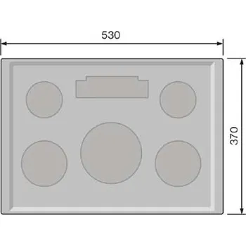PODNOS THERMOLINE 530×370, ThermoLine 1100 | ABNER, 29001