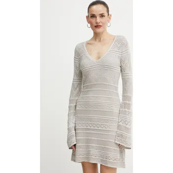 Dámské šaty Šaty Guess NELLIE W5GK48.Z3E22 šedá 09X, vel. S