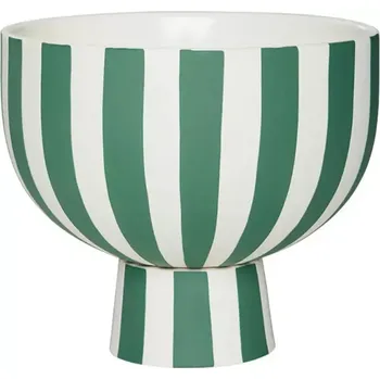 Miska OYOY Toppu zelená barva L301299 77X