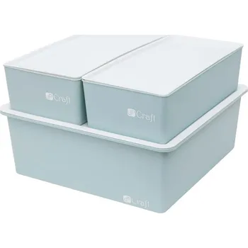 Úložný box dp Craft Plastový box organizér 30×30×11cm