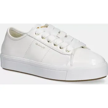 Pánská obuv Kožené sneakers boty Gant Avino 30531829.G29 bílá 00X, EUR 40