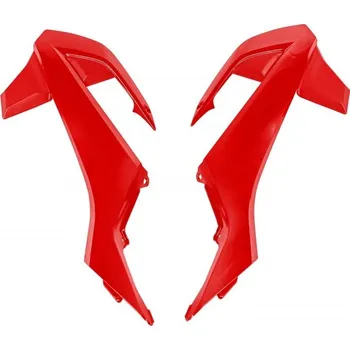 Motor automobilu UFO kryty chladiče GAS GAS MC 65 21 barva červená - - nahrazený KT04073062 (UFO kryty chladiče GAS GAS MC 65 21 barva červená - - nahrazený KT04073062)