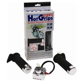 Řazení (gripy) vyhřívané s ovládacím panelem OXFORD OF697 (OXFORD řazení (gripy) vyhřívané s ovládacím panelem 25,4mm ESSENTIAL CRUISER (EL))