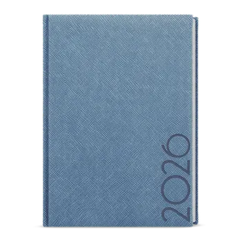 Diář Týdenní diář 2026 Baloušek A5 Oskar - Tora modrošedá