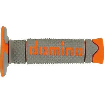 doMINO řazení (gripy) (GRIPY) OFF ROAD PYRAMID dvousložkový barva šedá/oranžová (A26041C4552A7-0) (doMINO řazení (gripy) (GRIPY) OFF ROAD PYRAMID dvousložkový barva šedá/oranžová)