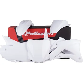 POLISPORT kompletní sada plastů KAWASAKI KX 85 14-21; KX 100 14-21; KX 112 14-21 v sadě tabulka přední (8662900002) barva bílá (POLISPORT kompletní sada plastů KAWASAKI KX 85 14-21; KX 100 14-21; KX 112 14-21 v sadě tabulka přední (8662900002) barva bílá)
