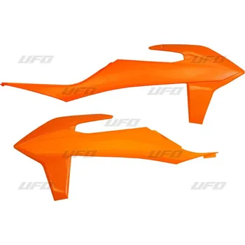 Autodíl UFO kryty chladiče KTM SX/SXF 19-20 barva oranžová (UFO kryty chladiče KTM SX/SXF 19-20 barva oranžová)