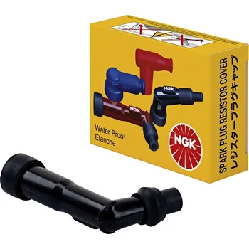 Zapalovací a žhavicí svíčka NGK fajfka na zapalovací svíčky ebonitová ohnutá (102) barva černá (NR 8062) KAWASAKI GPZ 1100 HORIZONT, SUZUKI GS 750/850/1000,YAMAHA XJ 650/900, XS 650/750/850/1100/XV1100 95-99 (NGK fajfka na zapalovací svíčky ebonitová ohnutá (102) barva černá (NR 806