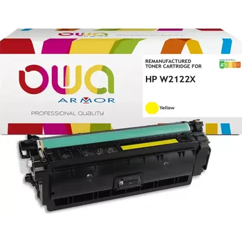 Počítač OWA Armor toner kompatibilní s HP W2122X,10000st, žlutá/yellow